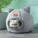 Nouveau confort de sommeil profond en hiver lit de chat tapis de glace panier petit chien maison produits animaux tente confortable grotte nid intérieur Cama Gato