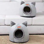 Nouveau confort de sommeil profond en hiver lit de chat tapis de glace panier petit chien maison produits animaux tente confortable grotte nid intérieur Cama Gato