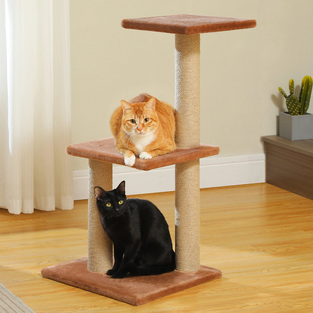Arbre à chat PAWZ Road pour intérieur | Hamac, niche et griffoirs en sisal