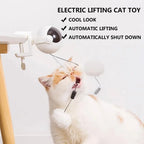 Jouet à mouvement électronique pour chat, boule de levage YoYo, battement électrique, teaser coule pour chat, puzzle rotatif coule, jouet pour animal de compagnie