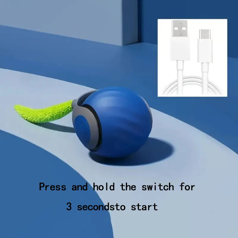 Balle automatique ChaseBall™ | Mouvement automatique rechargeable USB-C