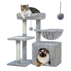 Arbre à chat PAWZ Road pour intérieur | Hamac, niche et griffoirs en sisal