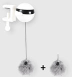Jouet à mouvement électronique pour chat, boule de levage YoYo, battement électrique, teaser coule pour chat, puzzle rotatif coule, jouet pour animal de compagnie