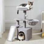 Arbre à chat PAWZ Road pour intérieur | Hamac, niche et griffoirs en sisal