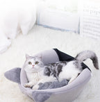 Nouveau confort de sommeil profond en hiver lit de chat tapis de glace panier petit chien maison produits animaux tente confortable grotte nid intérieur Cama Gato