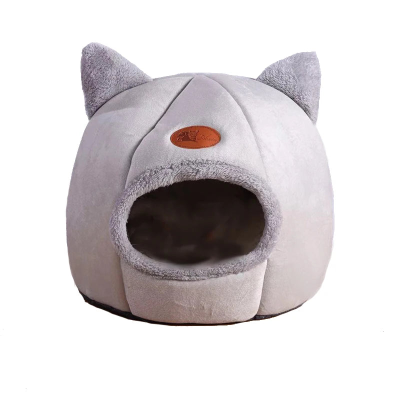 Nouveau confort de sommeil profond en hiver lit de chat tapis de glace panier petit chien maison produits animaux tente confortable grotte nid intérieur Cama Gato