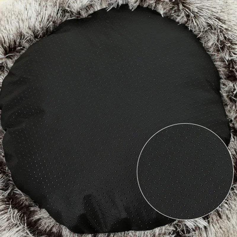 Lit d'hiver en peluche pour chat, coussin rond pour chat, maison pour chat 2 en 1, panier chaud pour chats, sac de couchage pour animaux de compagnie, nid pour chaton, chenil pour petits chiens et chats