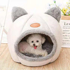 Nouveau confort de sommeil profond en hiver lit de chat tapis de glace panier petit chien maison produits animaux tente confortable grotte nid intérieur Cama Gato