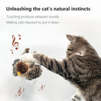 Jouets interactifs lavables pour chat, oiseau volant en peluche, grincement, chat, moineau, herbe-aux-chats, Simulation d'oiseau vif, interactif