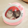 Mignonne et douce maison pour chat, super lit pour chat, confortable pour un sommeil profond, tente pour animaux de compagnie, nid douillet, petit tapis pour chien, sac