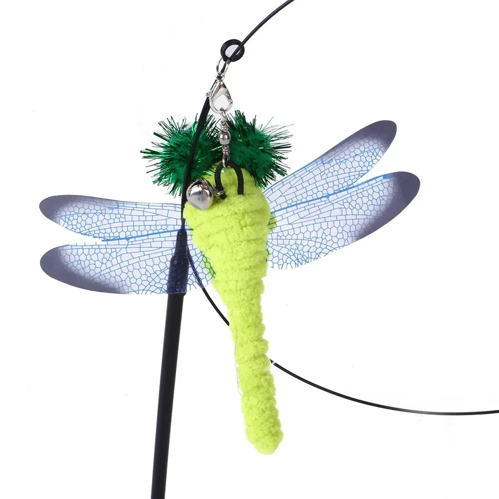 Jouet à plume FeatherPlay™ | Ventouse et jeu de chasse pour chat