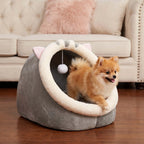 Mignonne et douce maison pour chat, super lit pour chat, confortable pour un sommeil profond, tente pour animaux de compagnie, nid douillet, petit tapis pour chien, sac