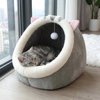 Mignonne et douce maison pour chat, super lit pour chat, confortable pour un sommeil profond, tente pour animaux de compagnie, nid douillet, petit tapis pour chien, sac