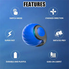Balle automatique ChaseBall™ | Mouvement automatique rechargeable USB-C