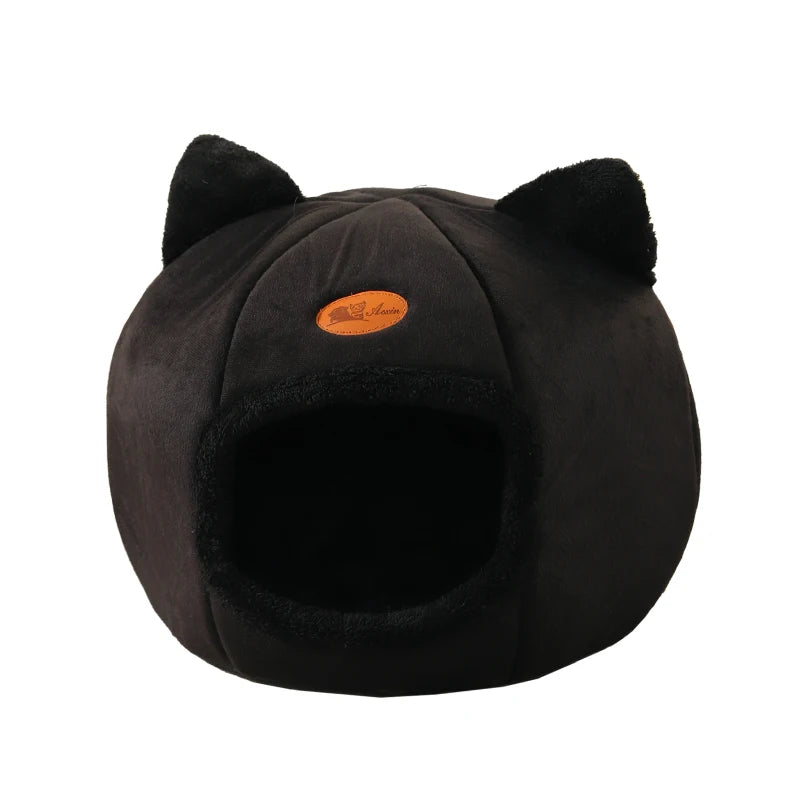 Nouveau confort de sommeil profond en hiver lit de chat tapis de glace panier petit chien maison produits animaux tente confortable grotte nid intérieur Cama Gato