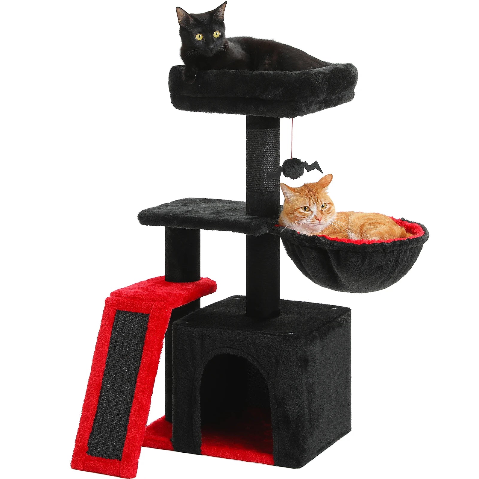 Arbre à chat PAWZ Road pour intérieur | Hamac, niche et griffoirs en sisal