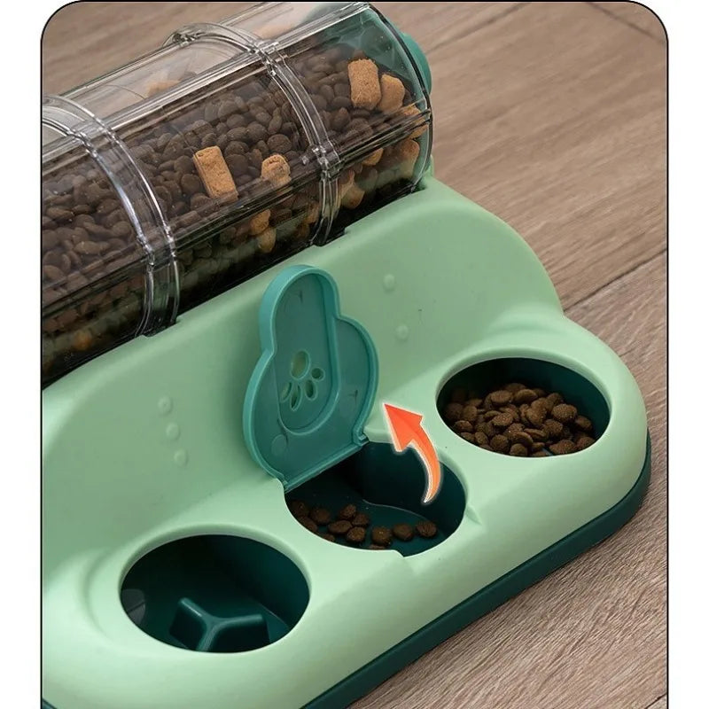 Distributeur de nourriture interactif multi-puzzles pour chats et chiens, jouet anti-glouton pour la stimulation mentale et le soulagement de l'ennui