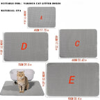 Tapis de litière pour chat de grande taille, imperméable, toilettes pour animaux de compagnie, tapis de piégeage de litière pour chat, antidérapant, Double couche, bac à litière pour chat, produit pour animaux de compa