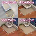 Tapis de litière pour chat, conception à 2 couches, technologie de piégeage du sable de qualité supérieure, Base étanche, protection de sol antidérapante pour animaux de compagnie, pour chatons d'intérieur