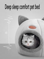 Nouveau confort de sommeil profond en hiver lit de chat tapis de glace panier petit chien maison produits animaux tente confortable grotte nid intérieur Cama Gato