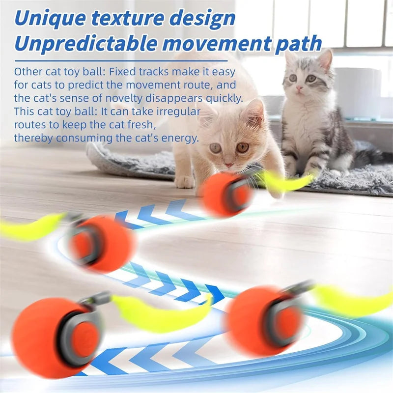 Balle automatique ChaseBall™ | Mouvement automatique rechargeable USB-C