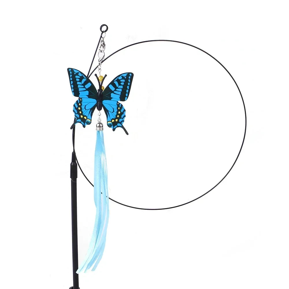 Jouet à plume FeatherPlay™ | Ventouse et jeu de chasse pour chat