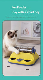 Distributeur de nourriture interactif multi-puzzles pour chats et chiens, jouet anti-glouton pour la stimulation mentale et le soulagement de l'ennui
