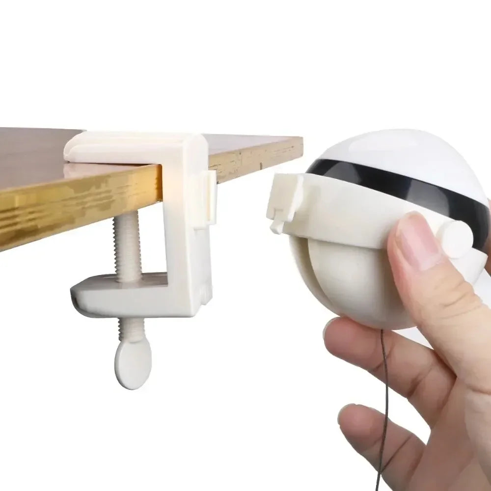 Jouet à mouvement électronique pour chat, boule de levage YoYo, battement électrique, teaser coule pour chat, puzzle rotatif coule, jouet pour animal de compagnie