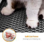 Polymères de litière coordonnants pour animaux de compagnie, filtre à double couche, degré d'usure, étanche, fournitures de nettoyage pour chat