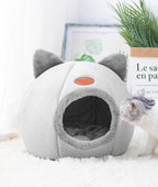 Nouveau confort de sommeil profond en hiver lit de chat tapis de glace panier petit chien maison produits animaux tente confortable grotte nid intérieur Cama Gato