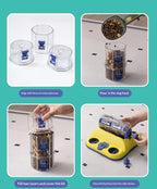 Distributeur de nourriture interactif multi-puzzles pour chats et chiens, jouet anti-glouton pour la stimulation mentale et le soulagement de l'ennui