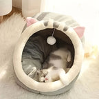 Mignonne et douce maison pour chat, super lit pour chat, confortable pour un sommeil profond, tente pour animaux de compagnie, nid douillet, petit tapis pour chien, sac
